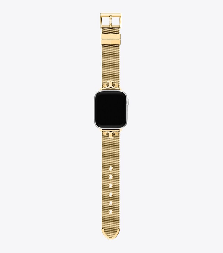 Tory Burch designer montres électroniques Bracelet Kira pour Apple Watch® dans GOLD de face