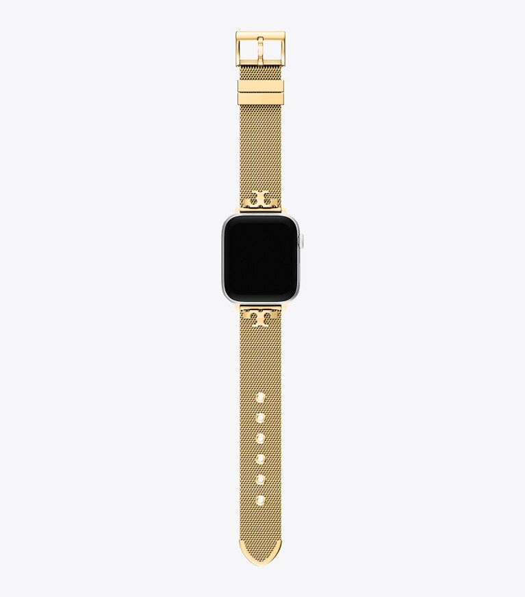 Tory Burch designer montres électroniques Bracelet Kira pour Apple Watch® dans GOLD de face