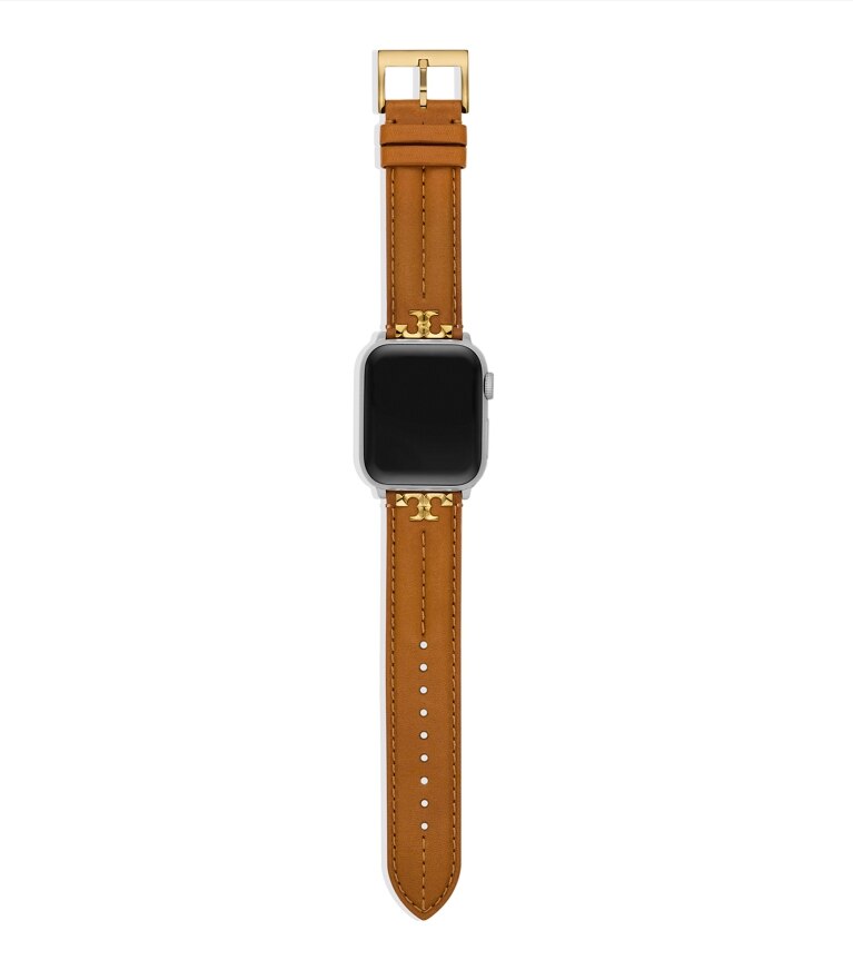 Tory Burch designer montres électroniques Bracelet Kira pour Apple Watch® dans LUGGAGE supplémentaire