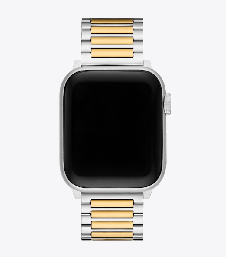 Tory Burch designer montres électroniques Bracelet Kira pour Apple Watch® dans TWO-TONE retour