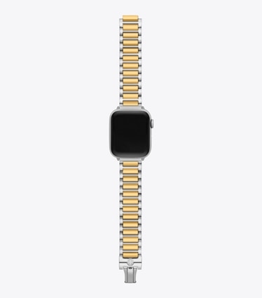 Tory Burch designer montres électroniques Bracelet Kira pour Apple Watch® dans TWO-TONE de face