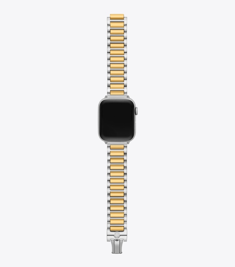 Tory Burch designer montres électroniques Bracelet Kira pour Apple Watch® dans TWO-TONE de face