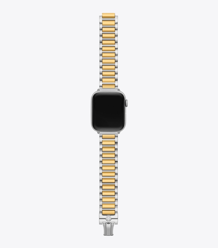 Tory Burch designer montres électroniques Bracelet Kira pour Apple Watch® dans TWO-TONE de face