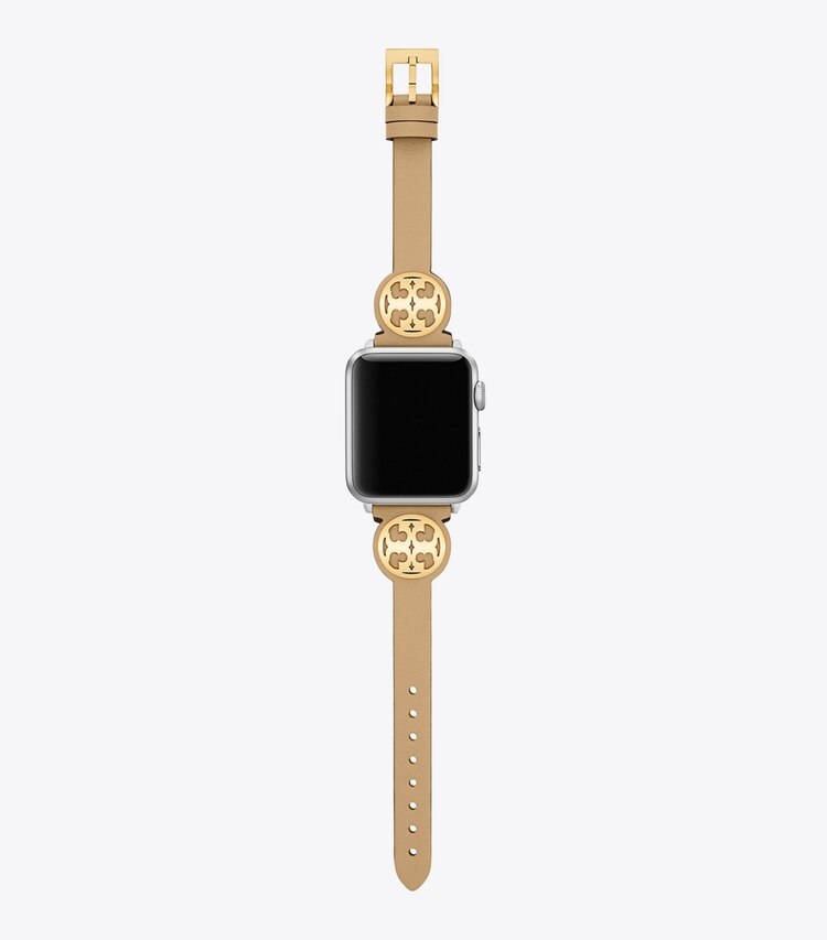 Tory Burch designer montres électroniques Bracelet Miller pour Apple Watch® dans Tiramisu de face