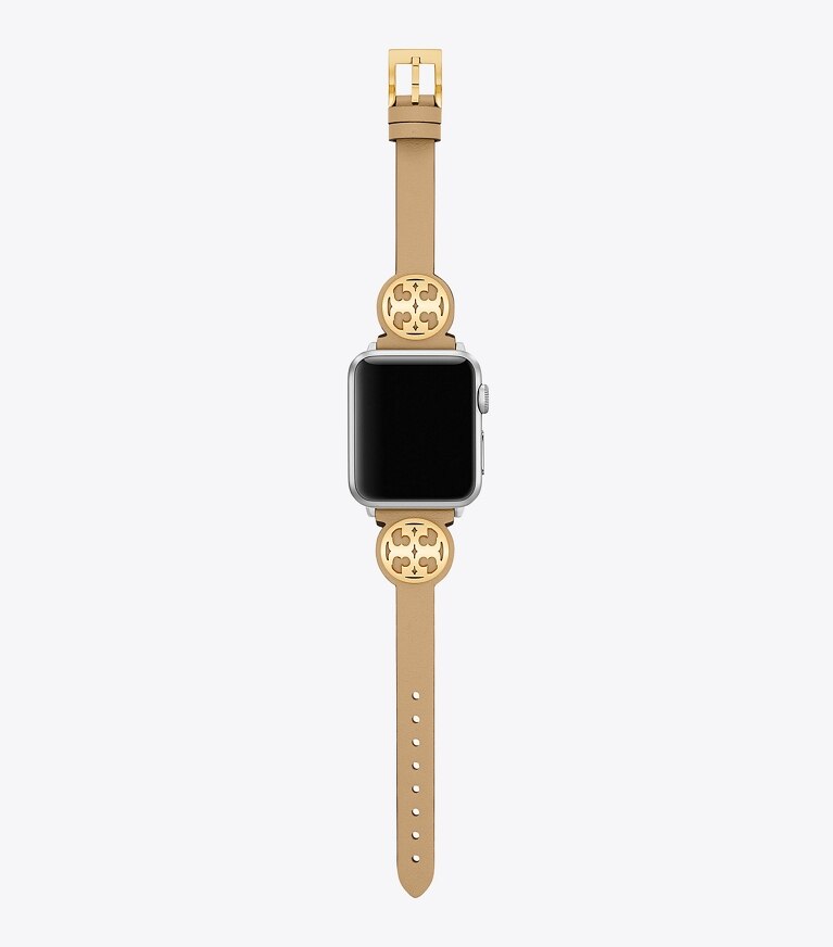 Tory Burch designer montres électroniques Bracelet Miller pour Apple Watch® dans Tiramisu de face