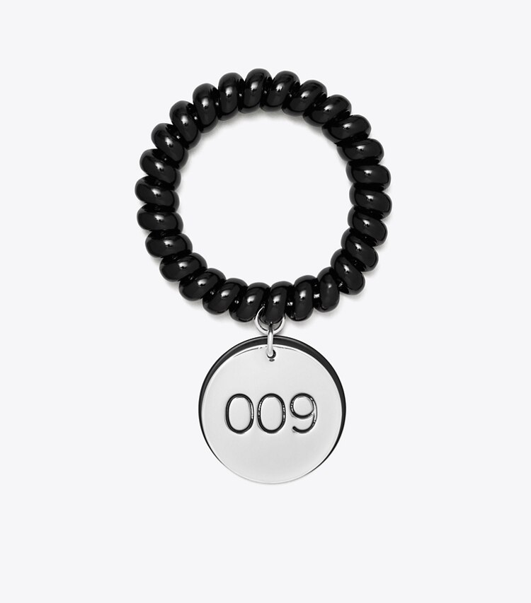 Tory Burch designer bracelets Bracelet vestiaire in Black front