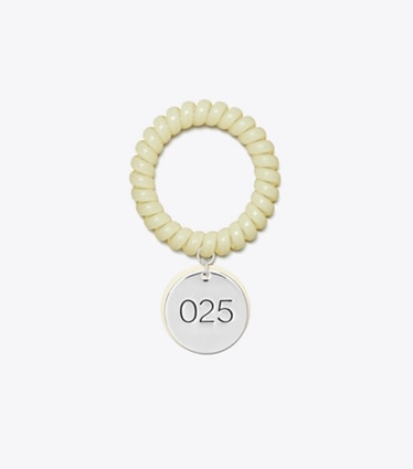 Tory Burch designer bracelets Bracelet vestiaire in White front