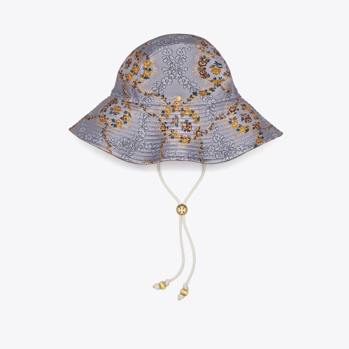 ハット Tory Burch DECORATED WIDE-BRIMMED HAT Brocade Reversible Bucket Hat: Women's Designer Hats | Tory