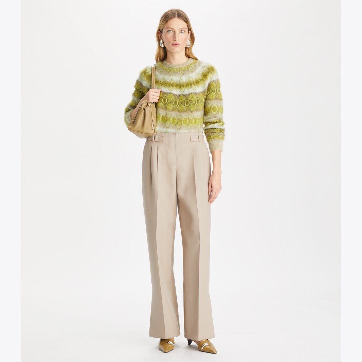 Brushed Wool Sweater: Women's Designer Sweaters | Tory Burch