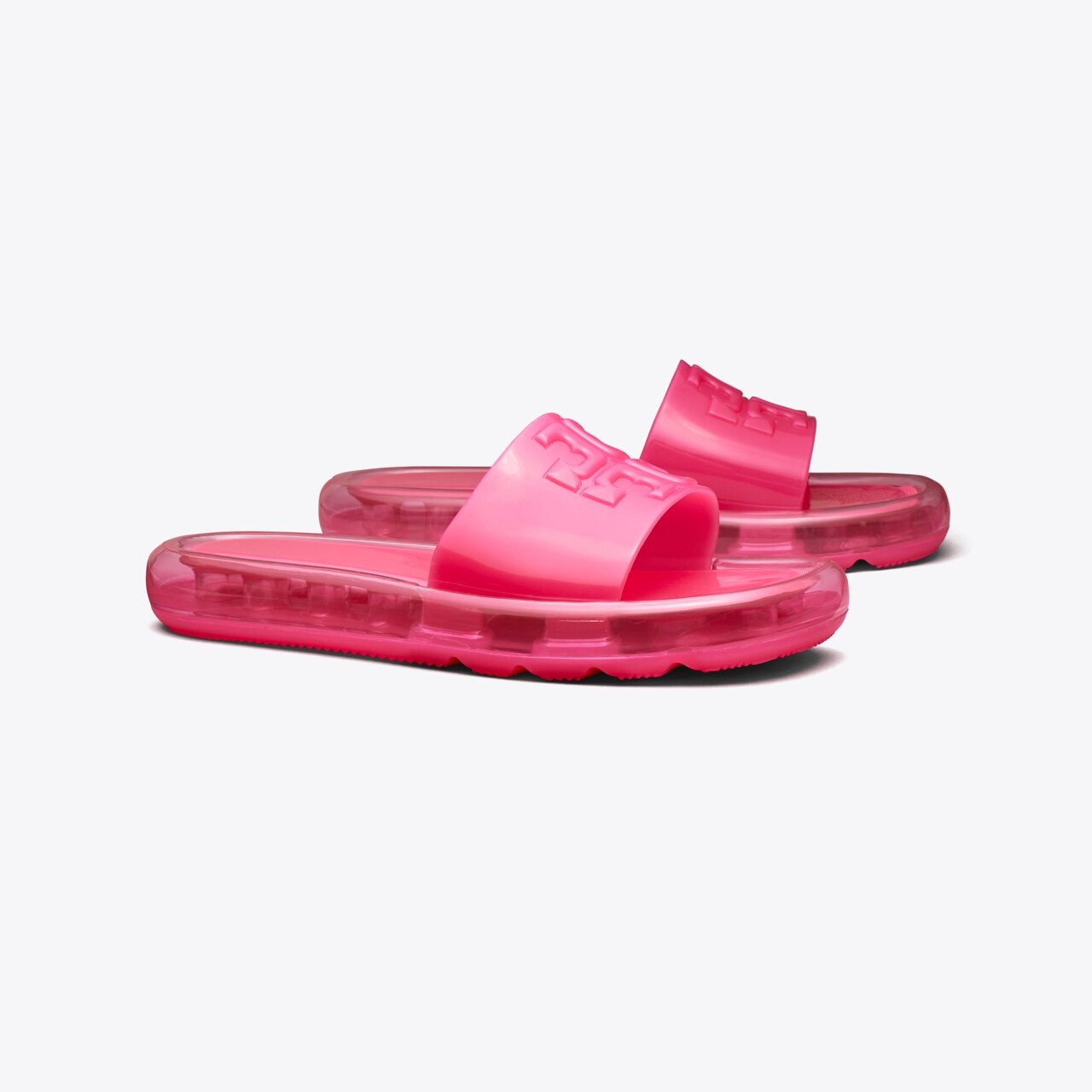Bubble Gum Pink Fur Slides Womens Luxury Pool Beach Slides 