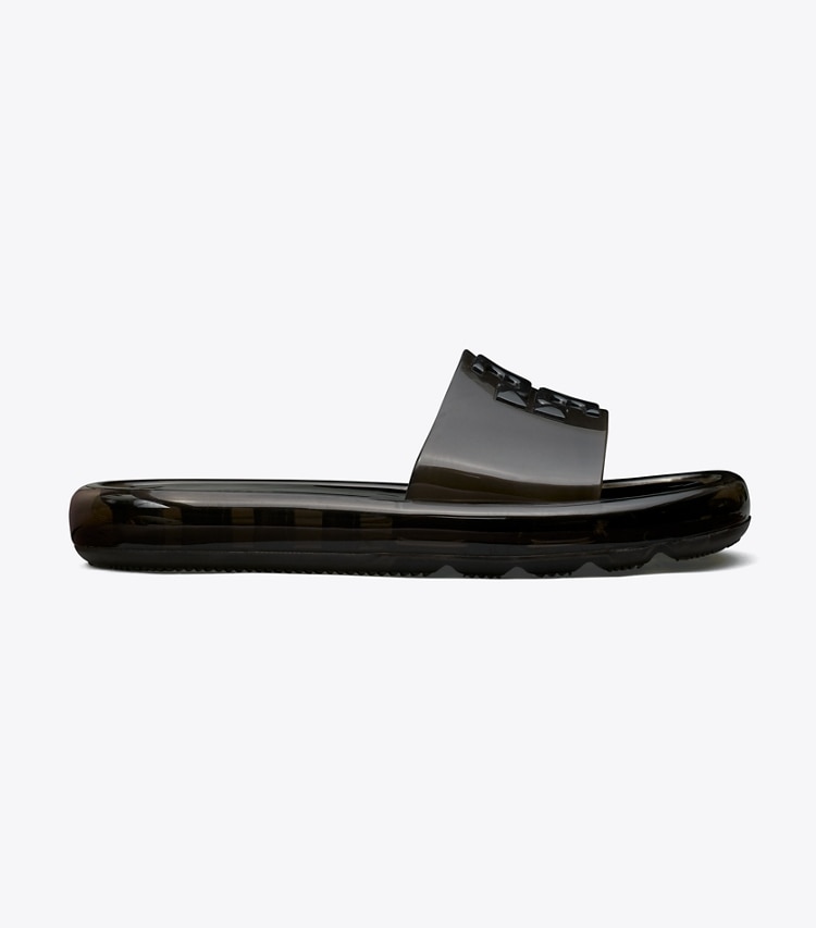 Tory Burch designer sandals Bubble Jelly in Perfect Black side