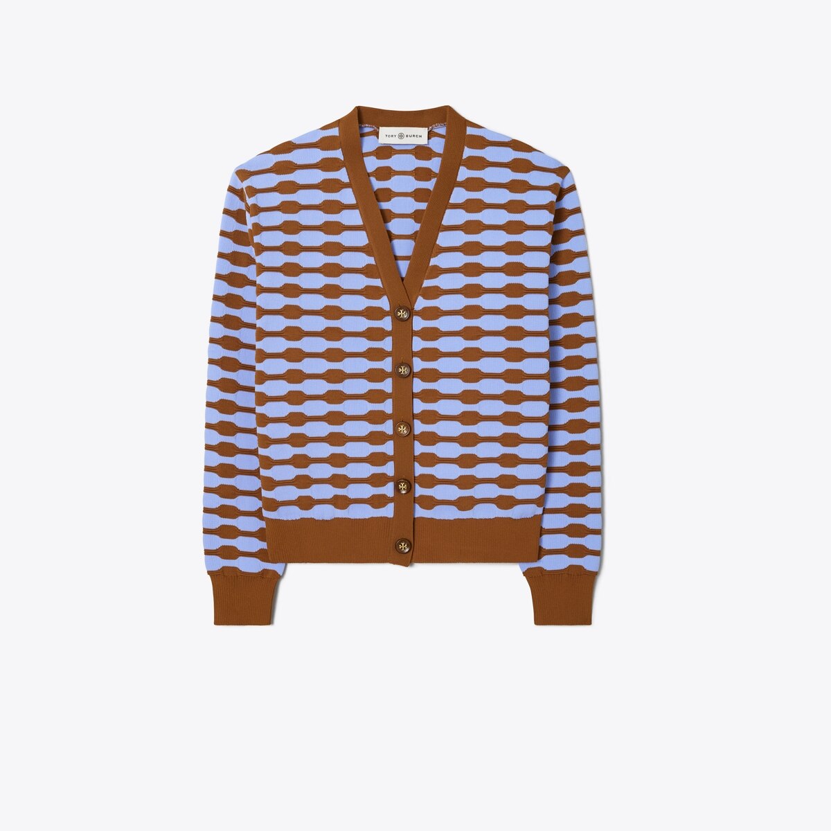 Bubble Stripe Cardigan: Women's Designer Sweaters | Tory Burch