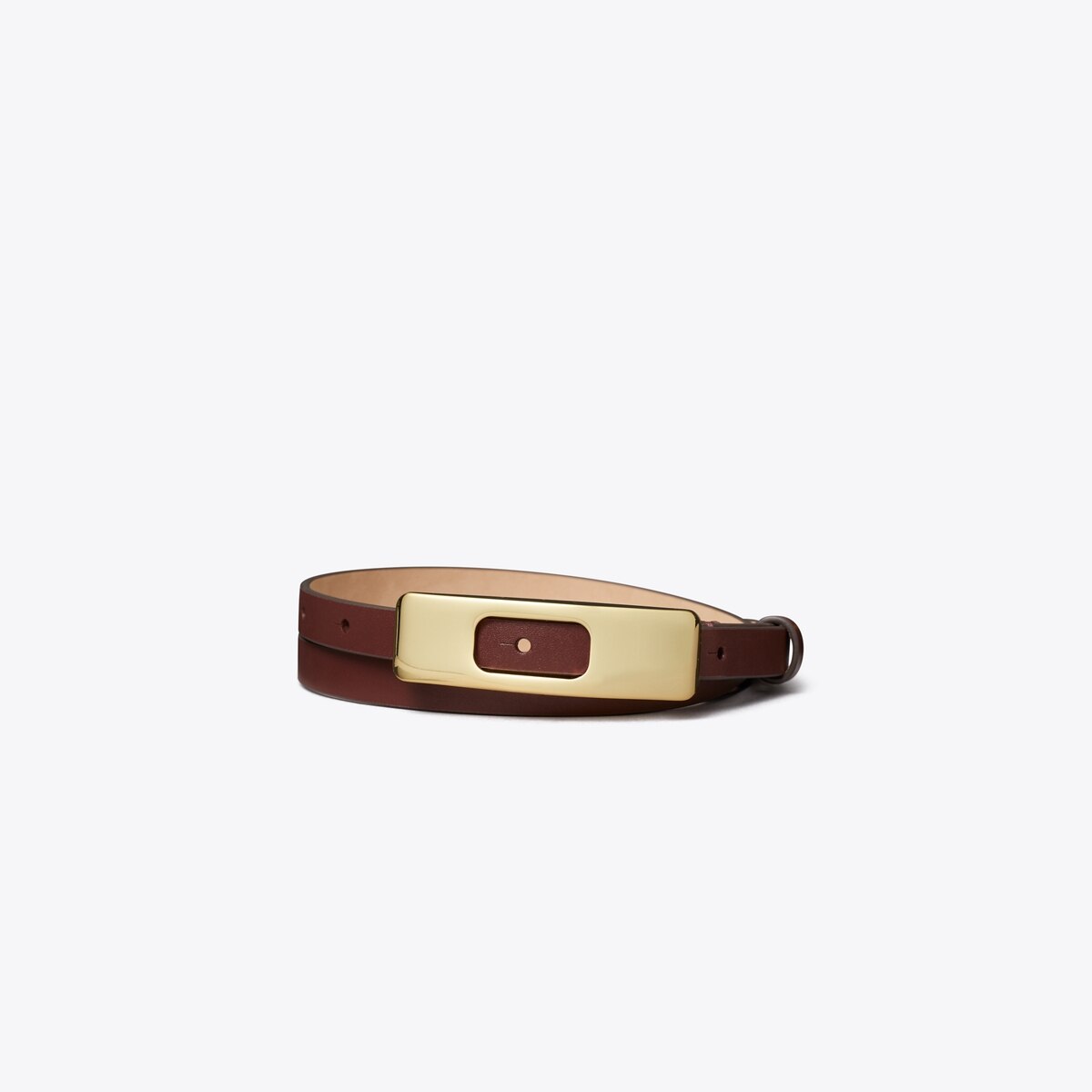 トーリーバーチ　パイソンベルト buckle-belt-front.