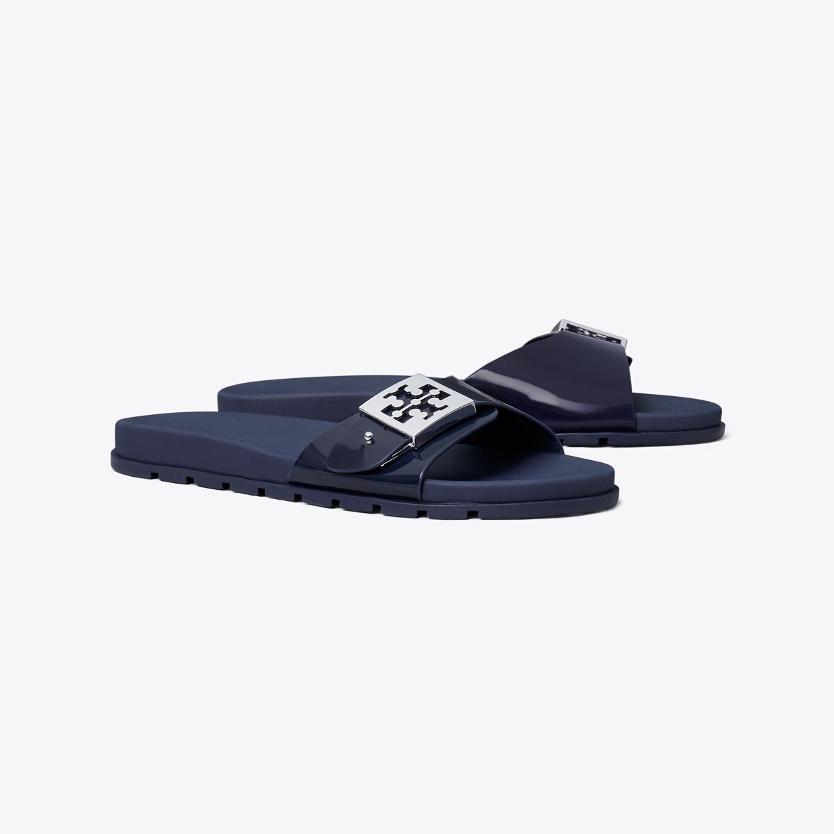 サンダル・ミュール TORY BURCH BUCKLE SLIDE SANDALS Buckle Slide: Women's Shoes | Sandals | Tory Burch EU