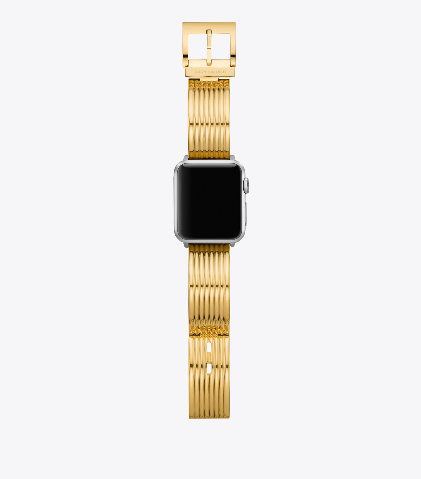 NWT Tory Burch Women\'s Blue Tie Dye Print Leather Band For Apple Watch® Tory Burch Tie-Dye Band for Apple Watch®, Leather, 38 – 40  main image 2