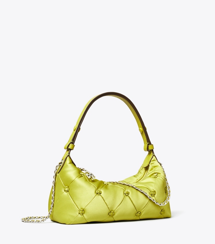 Bunny Knot Satin Pochette by Tory Burch