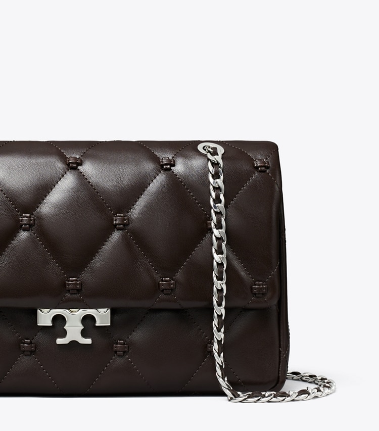 Tory Burch designer shoulder bags Bunny Knot Shoulder Bag in Cocoa detail