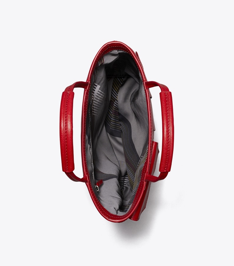 Tory Burch designer cabas Cabas à poches in Royal Red angle