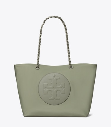 Tory Burch designer cabas Cabas Ella à chaînette in Stone front