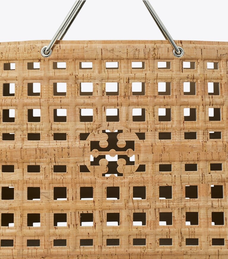 Tory Burch designer cabas Cabas Ella in Sandy Soil angle