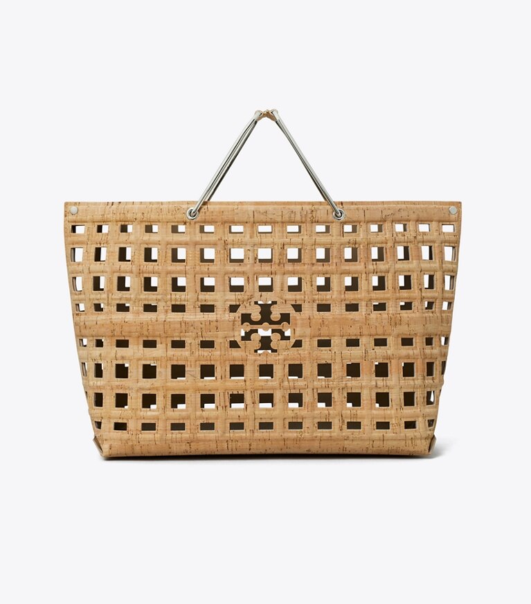 Tory Burch designer cabas Cabas Ella in Sandy Soil angle