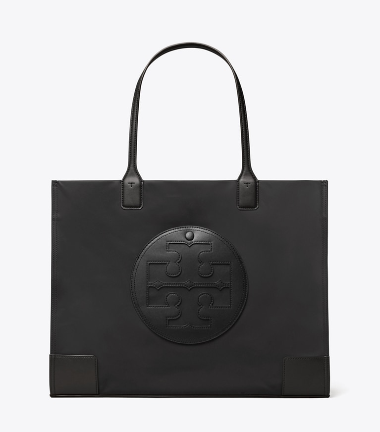 Tory Burch designer cabas Cabas Ella in Black angle