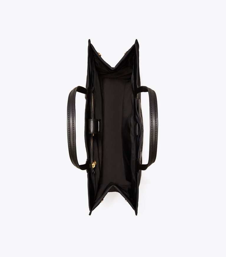 Tory Burch designer cabas Cabas Ella in Black angle