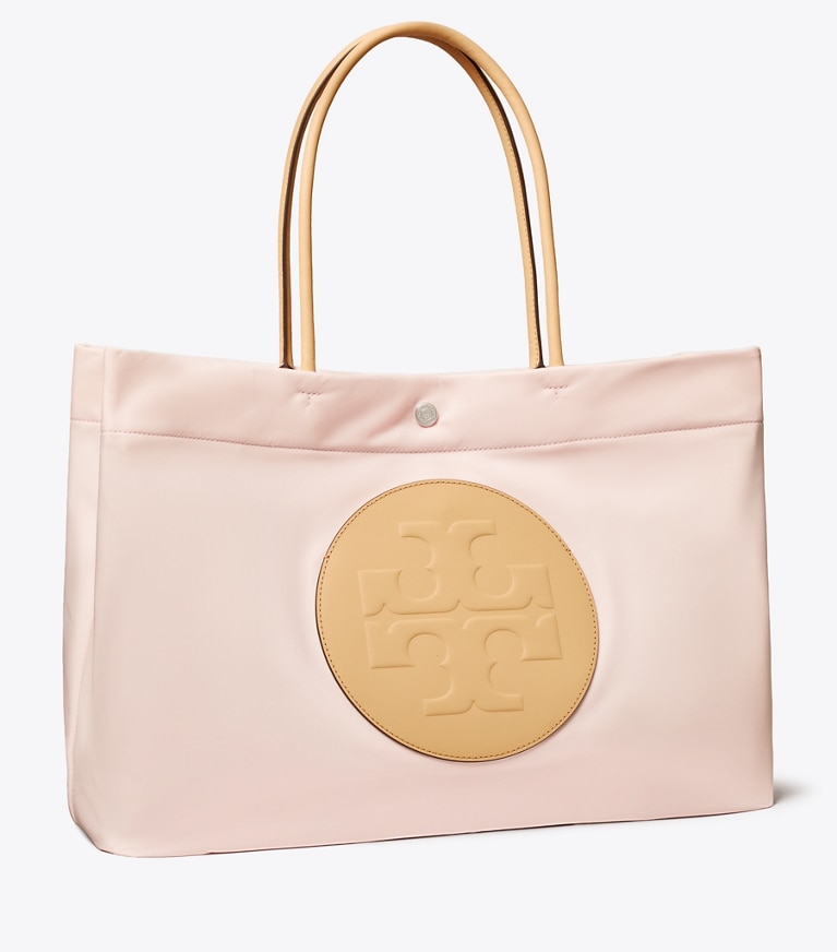 Tory Burch designer cabas Cabas Ella Twist in ROSE MIST angle