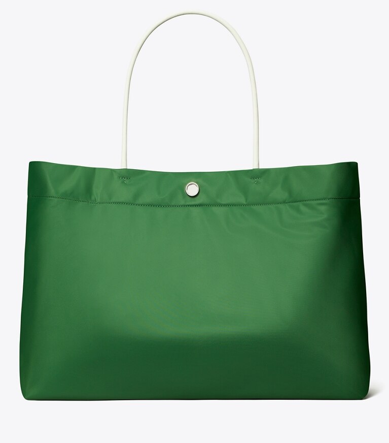 Tory Burch designer cabas Cabas Ella Twist in Basil retour