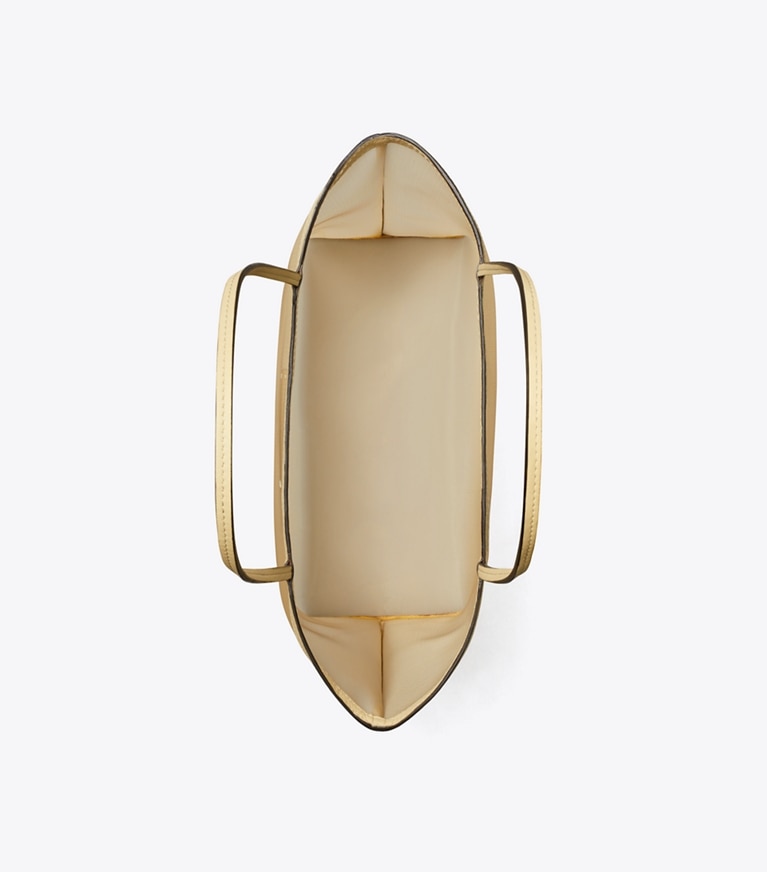 Tory Burch designer cabas Cabas en mesh in Warm Sand dessus