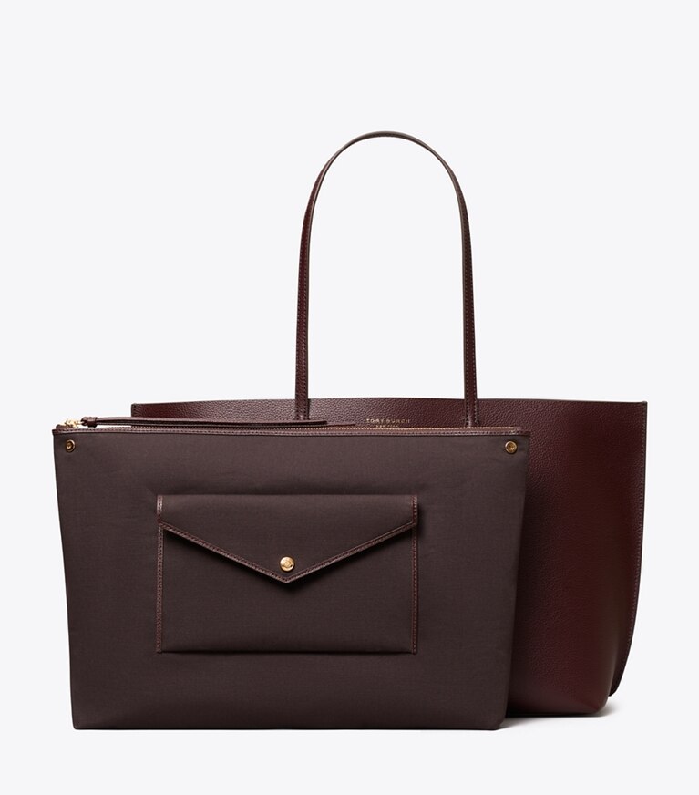 Tory Burch designer cabas Cabas Perry in Dark Carmine informations