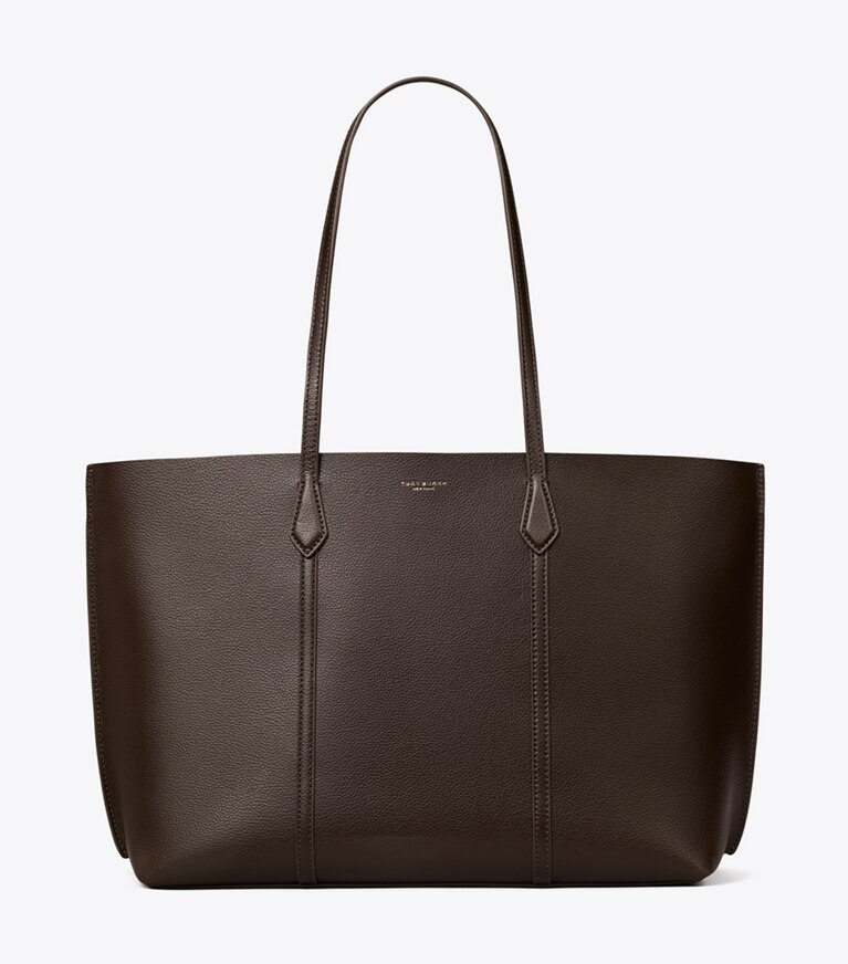 Tory Burch designer cabas Cabas Perry in Deep Brown front