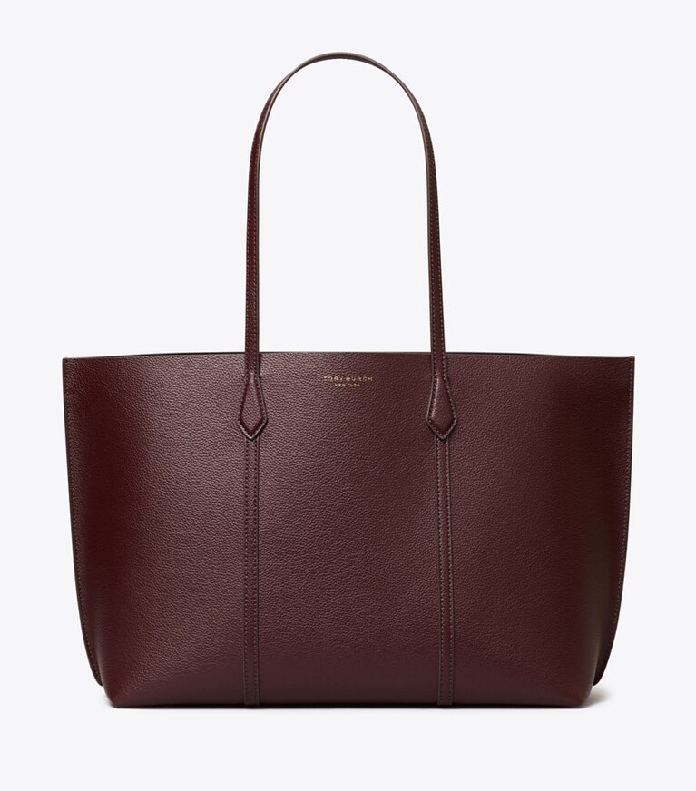 Tory Burch designer cabas Cabas Perry in Dark Carmine front