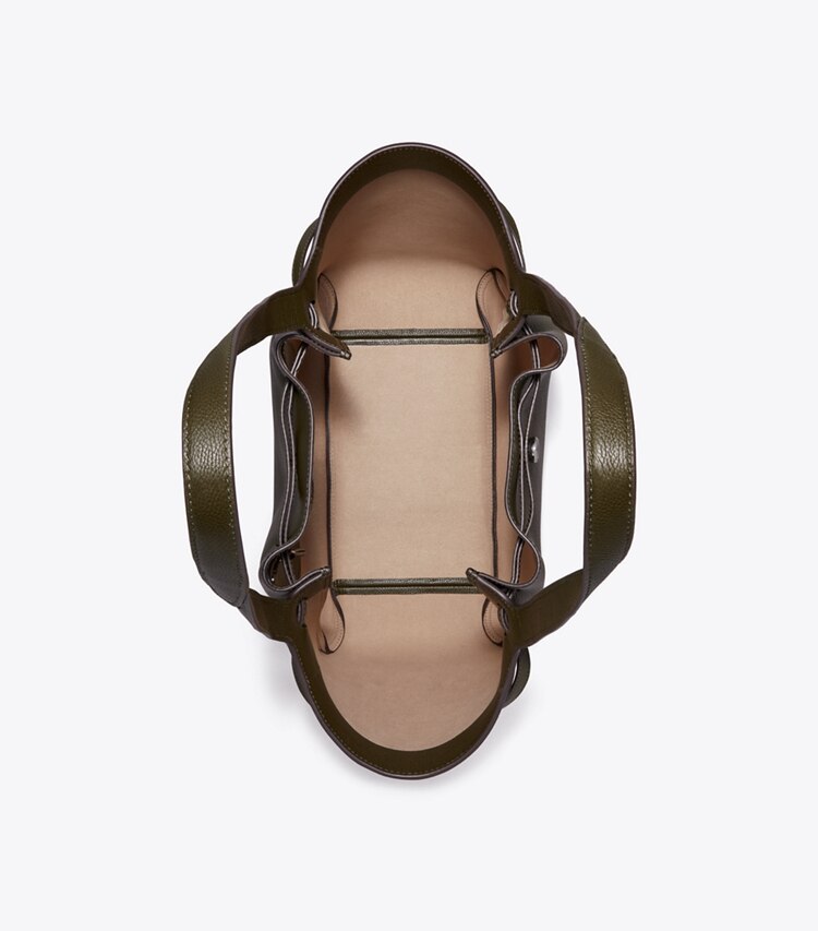 Tory Burch designer cabas Cabas Romy in Dark Olive dessus