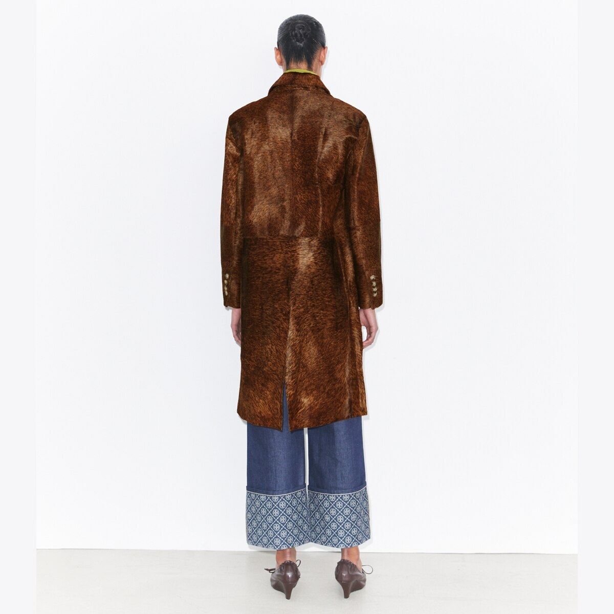 CALF HAIR COAT - thumbnail 3