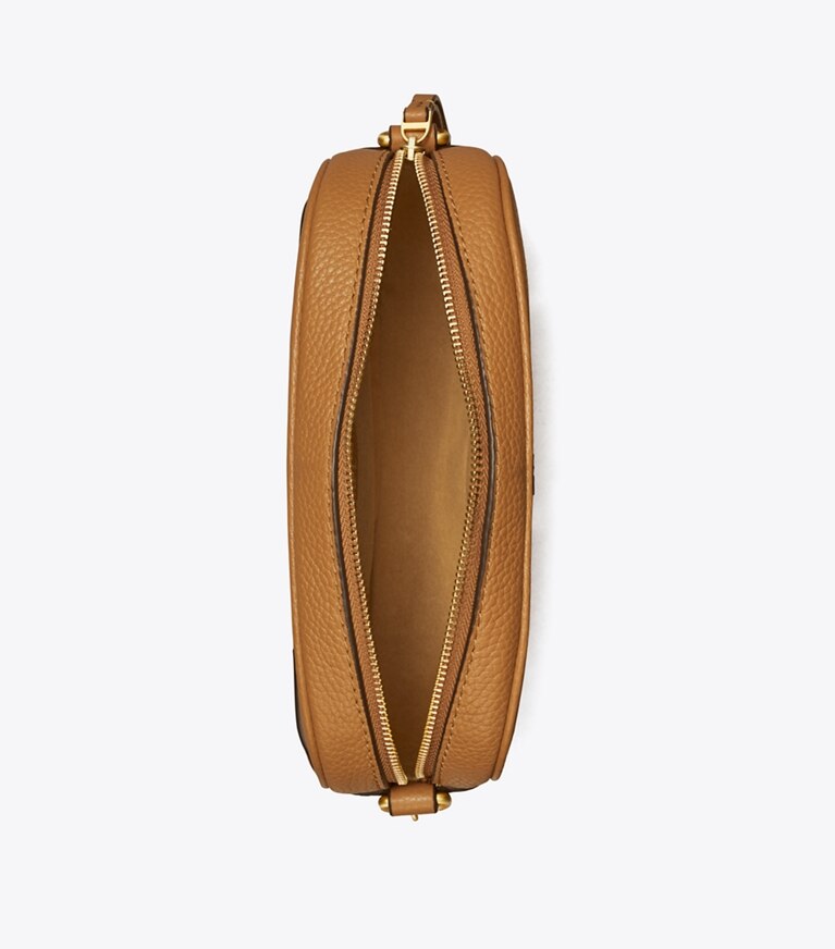 Tory Burch designer borse a spalla Camera bag McGraw in Tiramisu angle