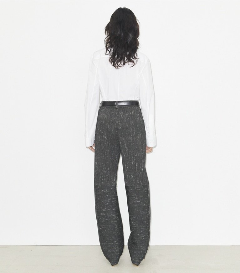 Tory Burch designer tops Camicia in popeline di cotone in White front