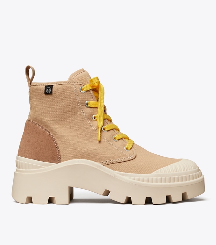 Tory Burch designer stiefeletten Camp Sneakerstiefelette in SAND TAN/ SAND TAN side