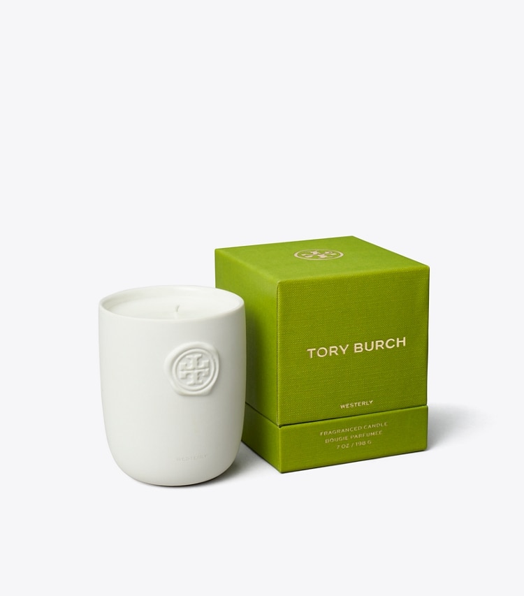 Tory Burch designer candles Candle in Westerly group