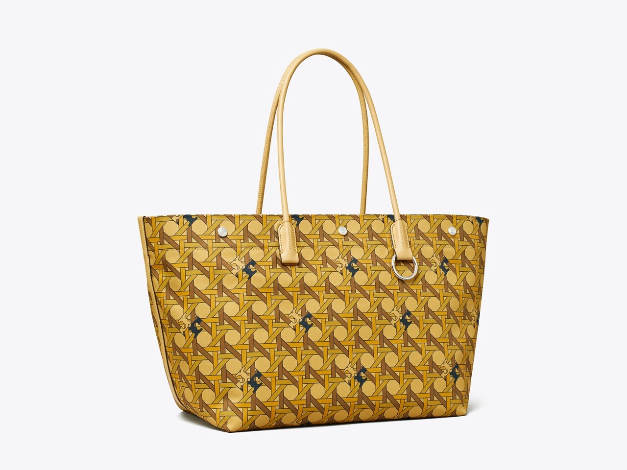 Tory burch outlet coated canvas tote