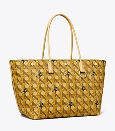 Tan tory burch clearance tote