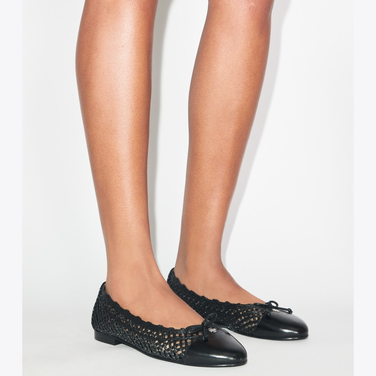 Cap-Toe Ballet: Women's Designer Flats | Tory Burch
