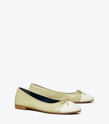 Cap-Toe Ballet: Women's Designer Flats | Tory Burch