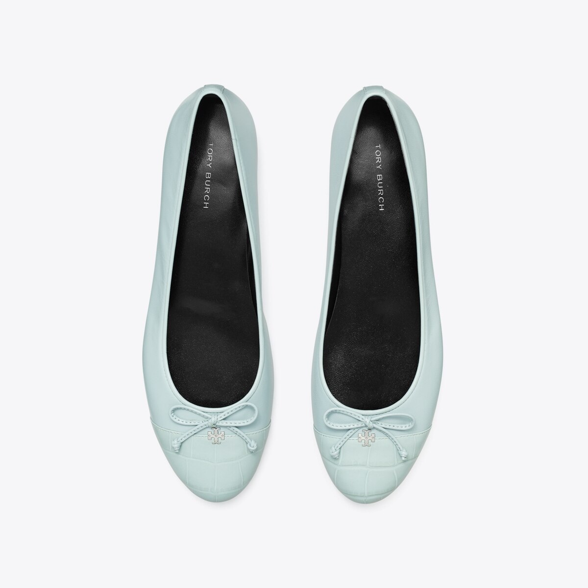 Sale!!国内発送☆Tory Burch IA BALLET cap-toe-ballet-overhead.