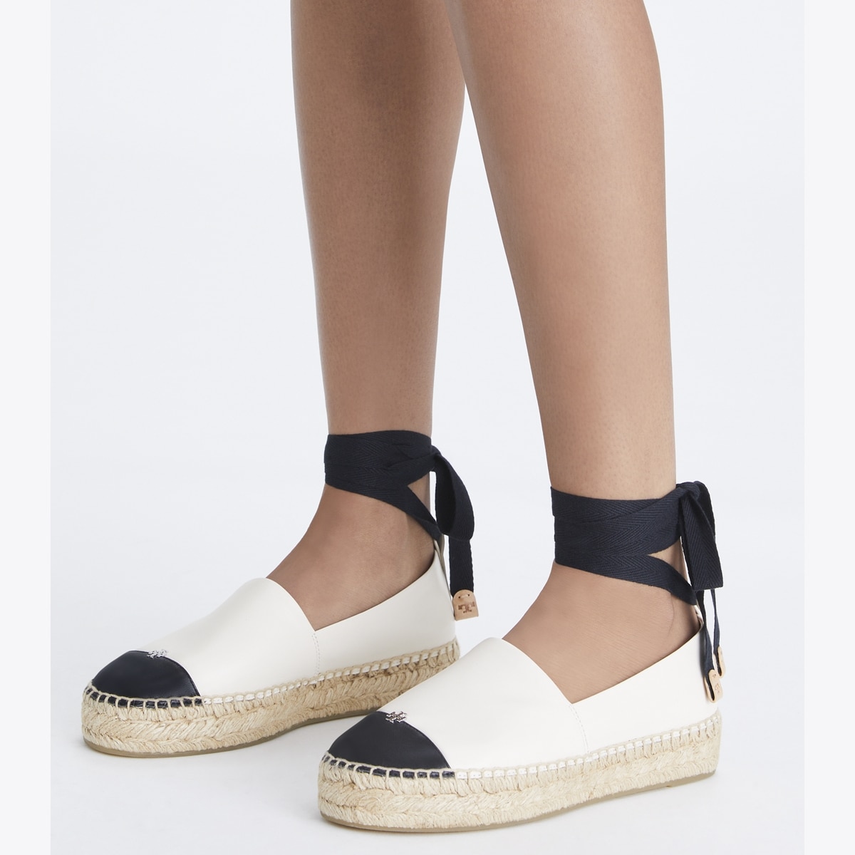 キャップ Tory Burch LOGO CAP-TOE ESPADRILLES Womens | Tory Burch Cap-Toe Espadrilles