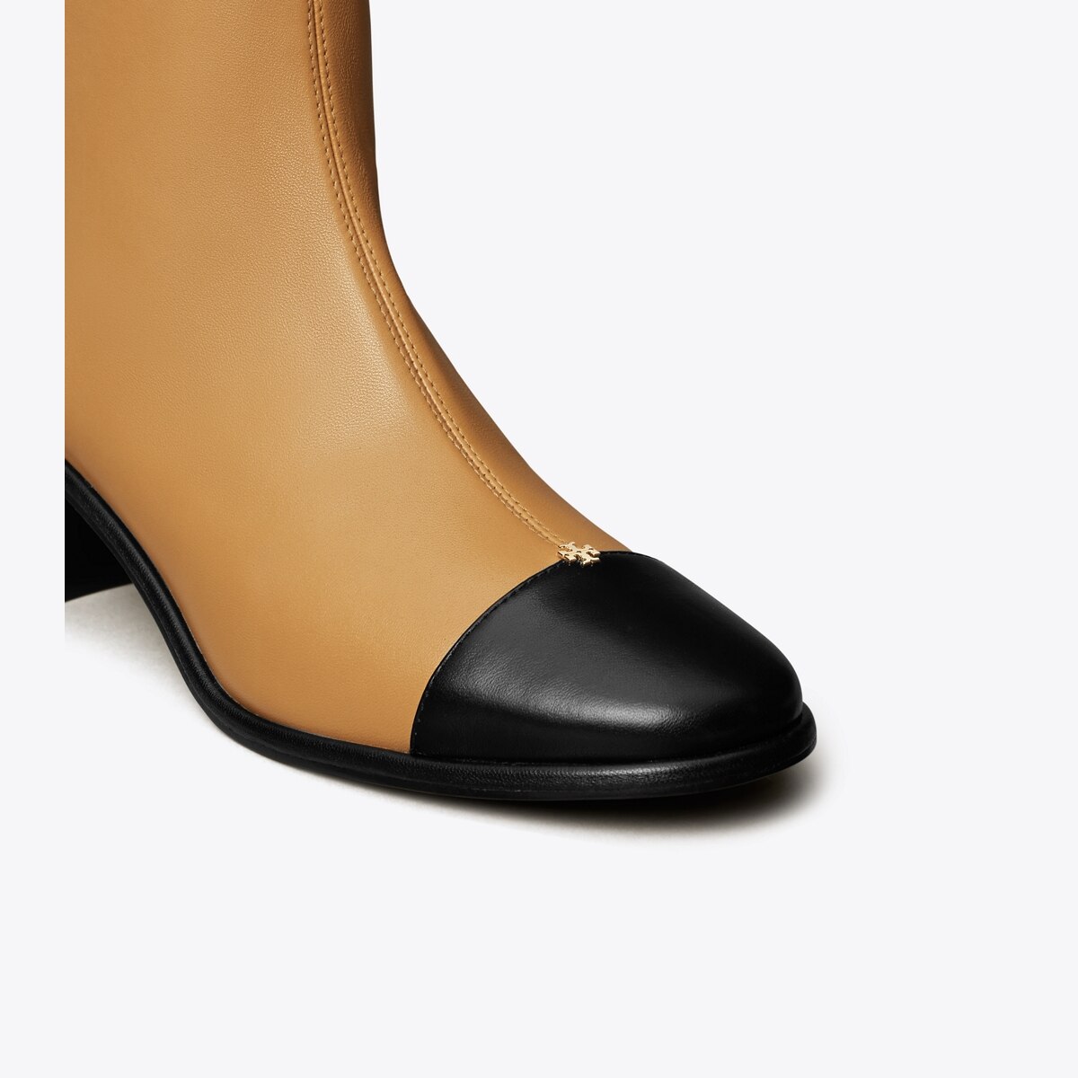 【関税&送料込】Tory Burch Cap-Toe Boot Tory Burch TORY LEATHER CAP-TOE KNEE HIGH BOOT 55MM | FARFETCH