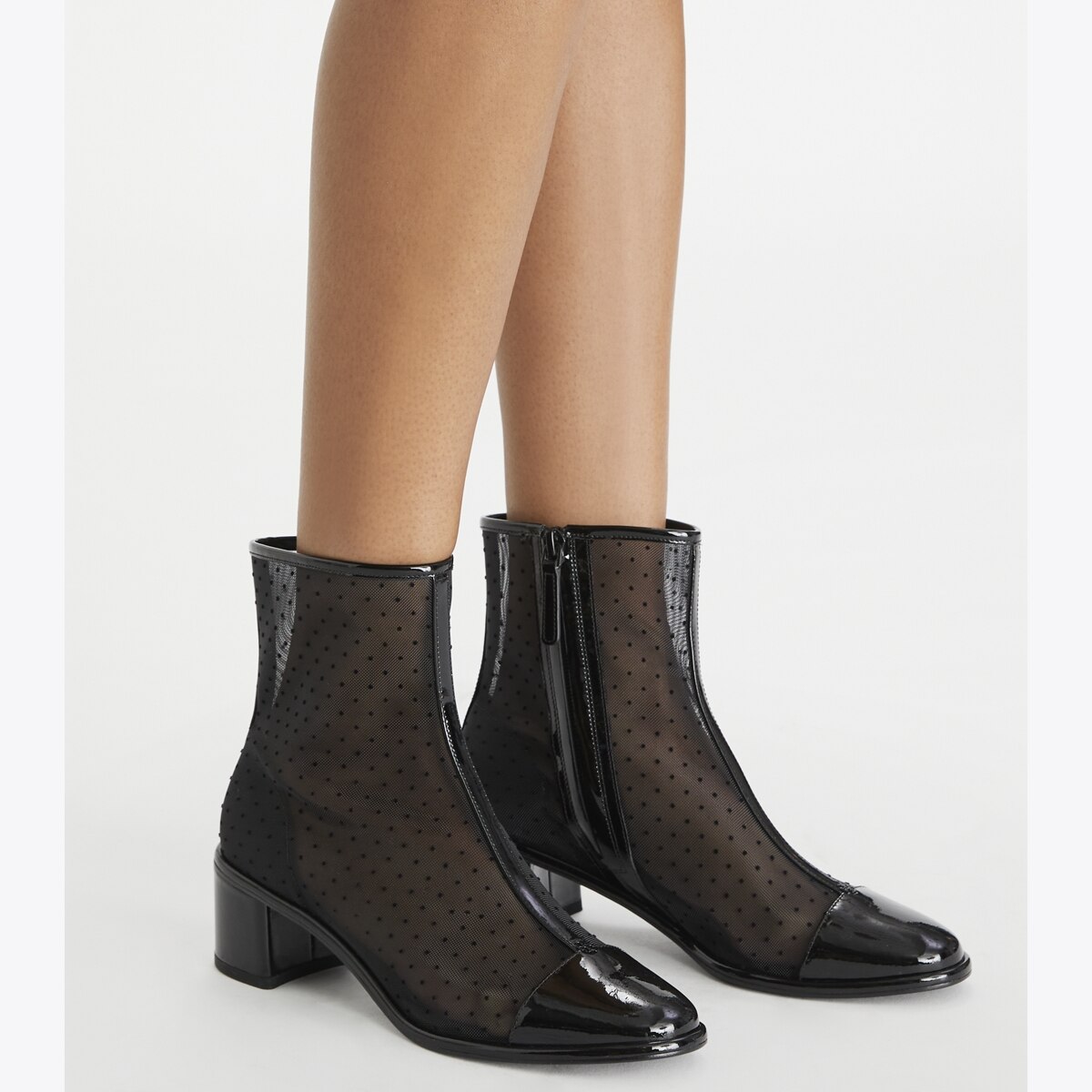 【TORY BURCH】LEATHER ANKLE BOOT 在庫確認願います Tory Burch Leather Cap-Toe Ankle Boots | Neiman Marcus