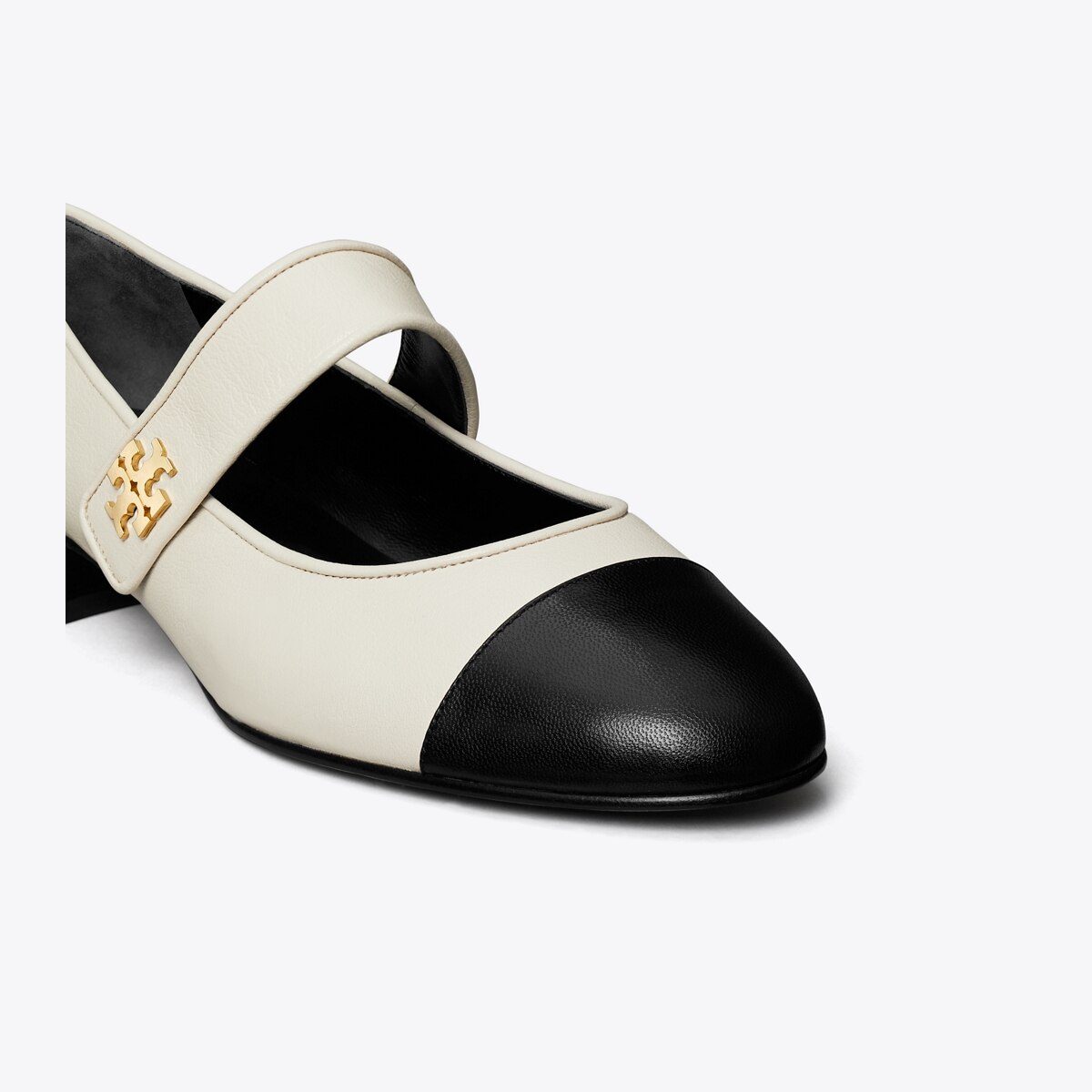 美品 トリーバーチ カテリア メリージェーン レザー フラット 25.5 Cap-Toe Mary Jane: Women's Designer Flats | Tory Burch