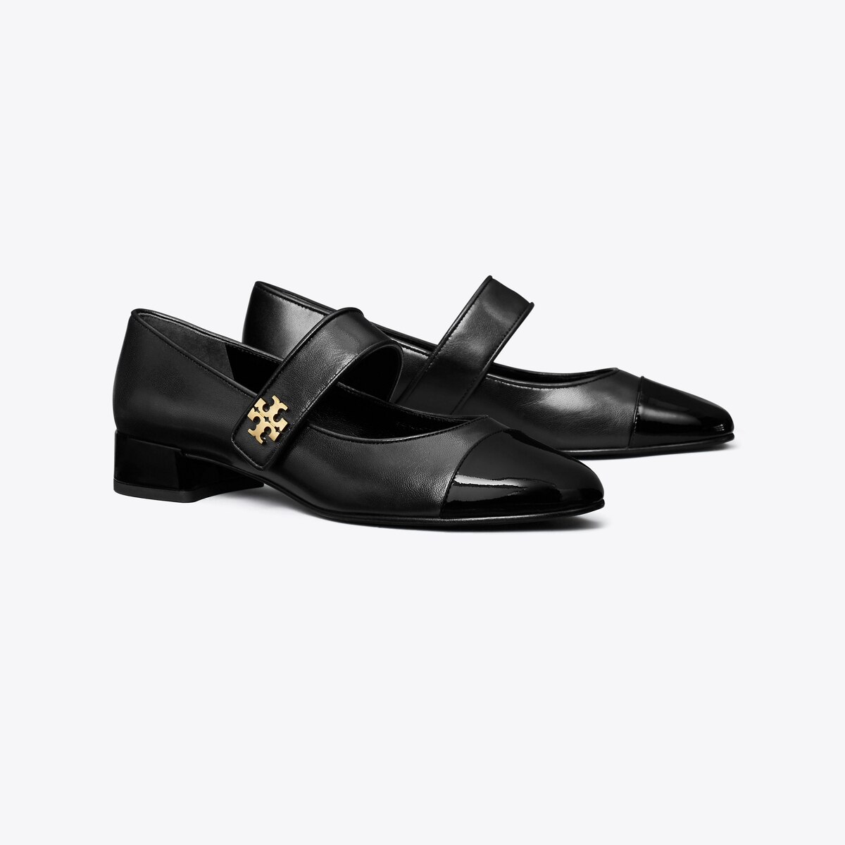 Cap Toe Mary Jane Heeled Ballet Women s Designer Flats Tory Burch