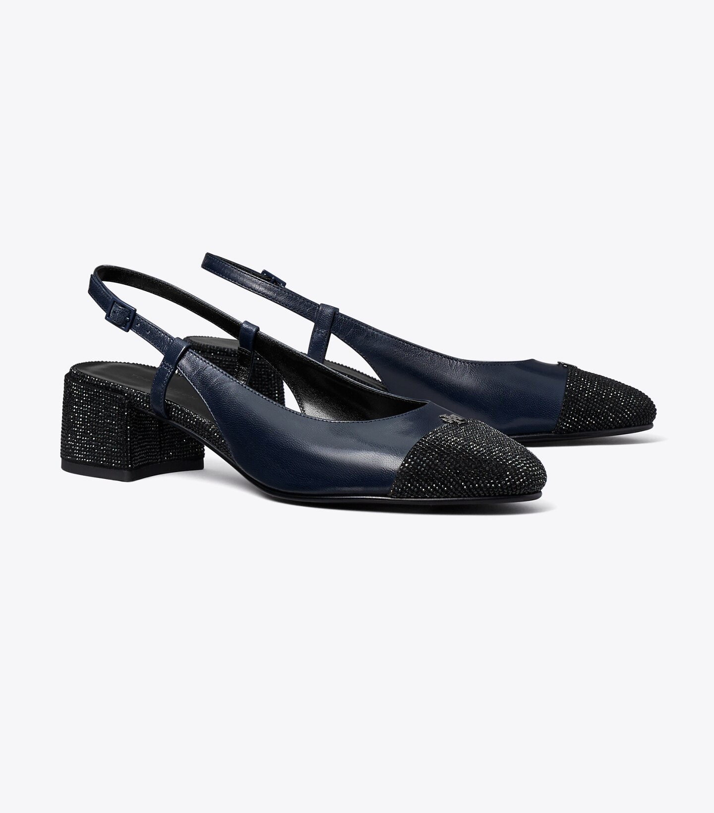 Tory Burch Cap-Toe Pavé Slingback Pump | The Summit